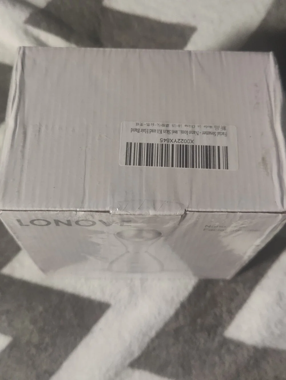 NWT LONOVE Nano Ionic Facial Steamer Spa Face Steamer Sealed